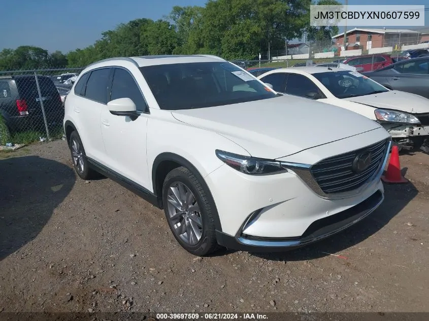 2022 Mazda Cx-9 Grand Touring VIN: JM3TCBDYXN0607599 Lot: 39697509