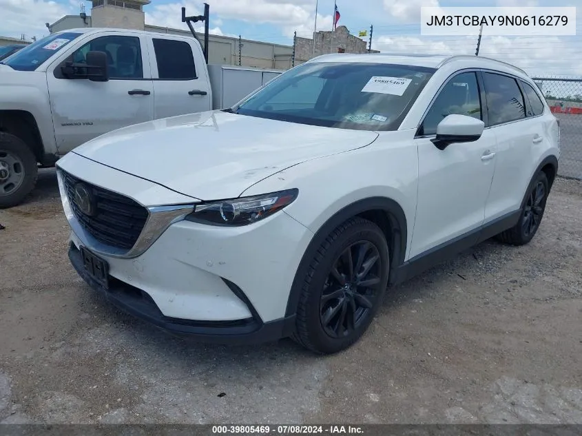 2022 Mazda Cx-9 Touring Plus VIN: JM3TCBAY9N0616279 Lot: 39805469