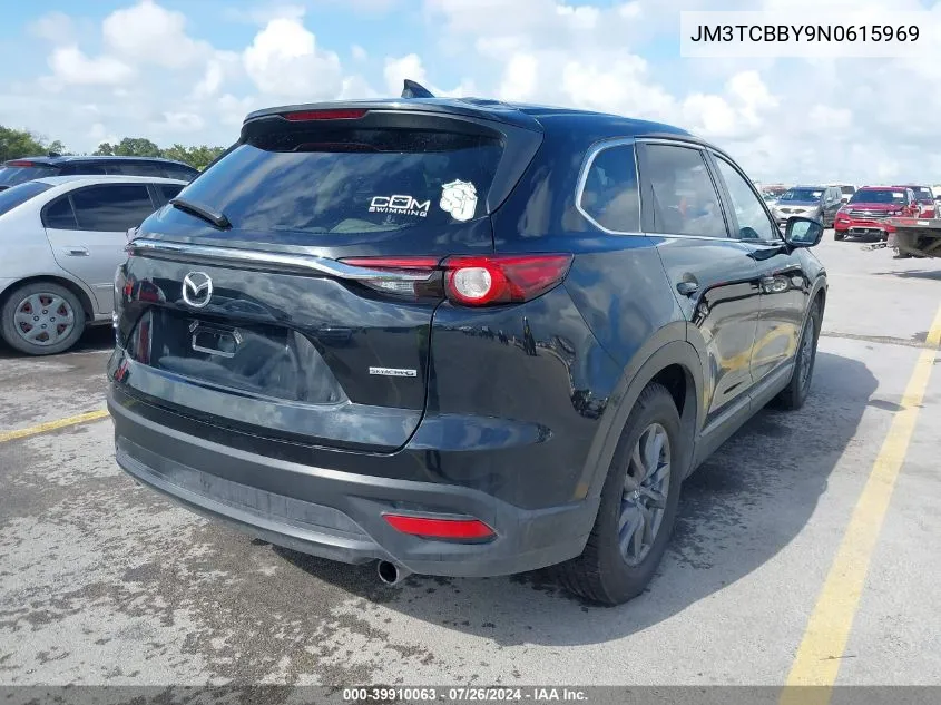 2022 Mazda Cx-9 Sport VIN: JM3TCBBY9N0615969 Lot: 39910063