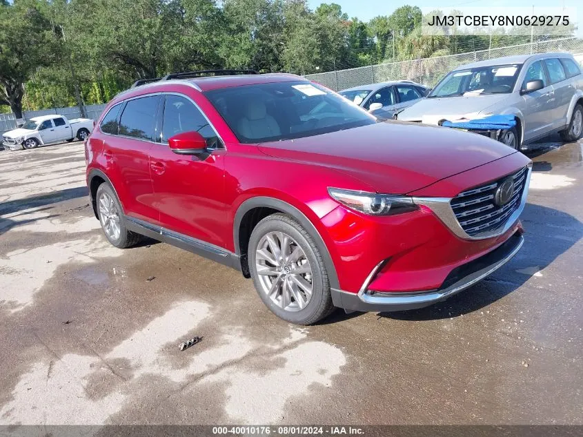 2022 Mazda Cx-9 Signature VIN: JM3TCBEY8N0629275 Lot: 40010176