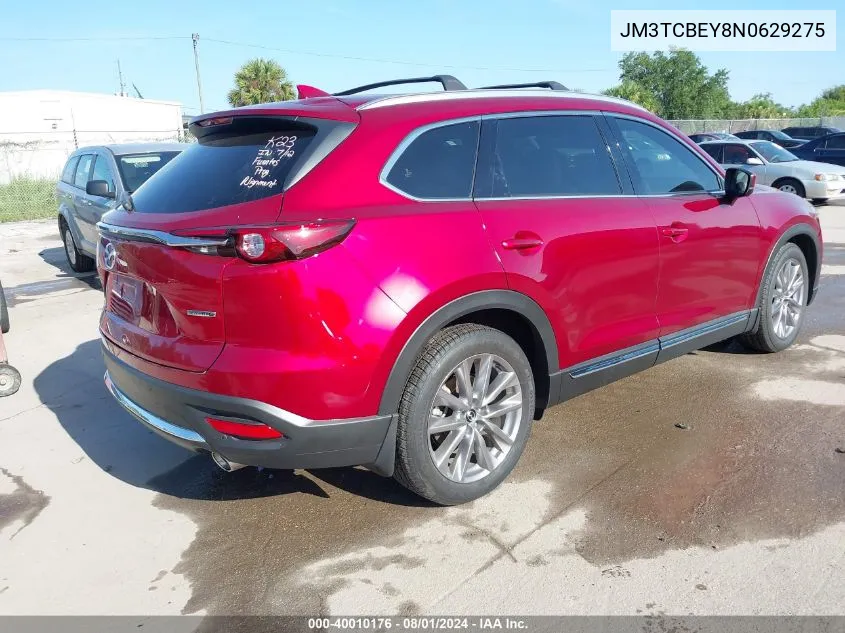 2022 Mazda Cx-9 Signature VIN: JM3TCBEY8N0629275 Lot: 40010176