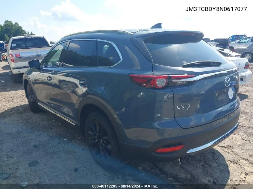 JM3TCBDY8N0617077 2022 Mazda Cx-9 Carbon Edition