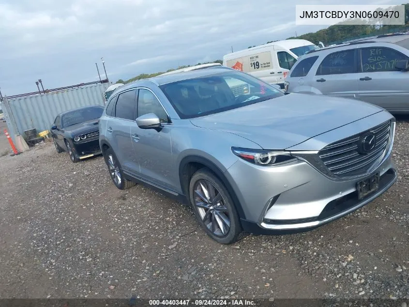 2022 Mazda Cx-9 Grand Touring VIN: JM3TCBDY3N0609470 Lot: 40403447