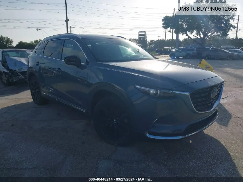 2022 Mazda Cx-9 Grand Touring VIN: JM3TCBDY9N0612566 Lot: 40448214