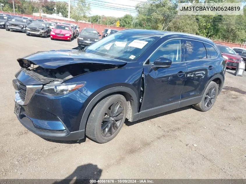 JM3TCBAY0N0624819 2022 Mazda Cx-9 Touring Plus