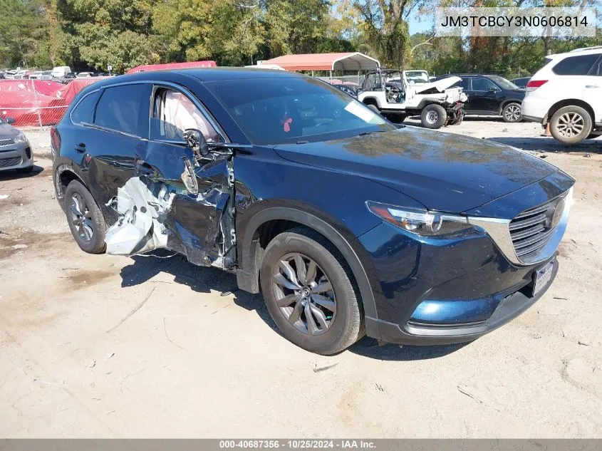 2022 Mazda Cx-9 Touring VIN: JM3TCBCY3N0606814 Lot: 40687356