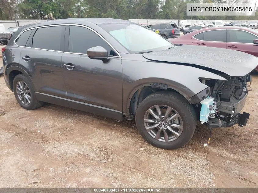 2022 Mazda Cx-9 Touring VIN: JM3TCBCY1N0605466 Lot: 40783437