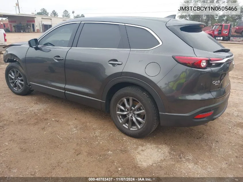 2022 Mazda Cx-9 Touring VIN: JM3TCBCY1N0605466 Lot: 40783437