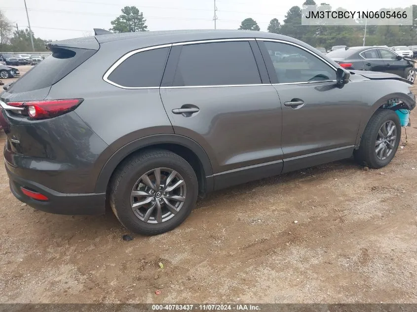 2022 Mazda Cx-9 Touring VIN: JM3TCBCY1N0605466 Lot: 40783437