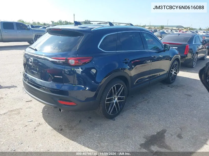 2022 Mazda Cx-9 Touring VIN: JM3TCBCY6N0616088 Lot: 40798735