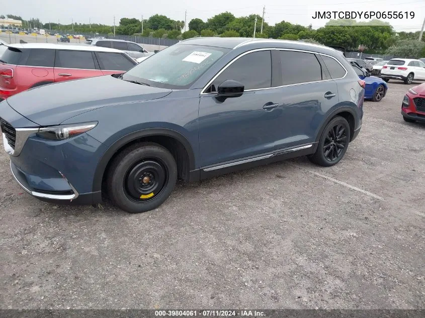 2023 Mazda Cx-9 Carbon Edition VIN: JM3TCBDY6P0655619 Lot: 39804061