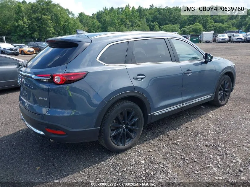 2023 Mazda Cx-9 Carbon Edition VIN: JM3TCBDY4P0639760 Lot: 39808272