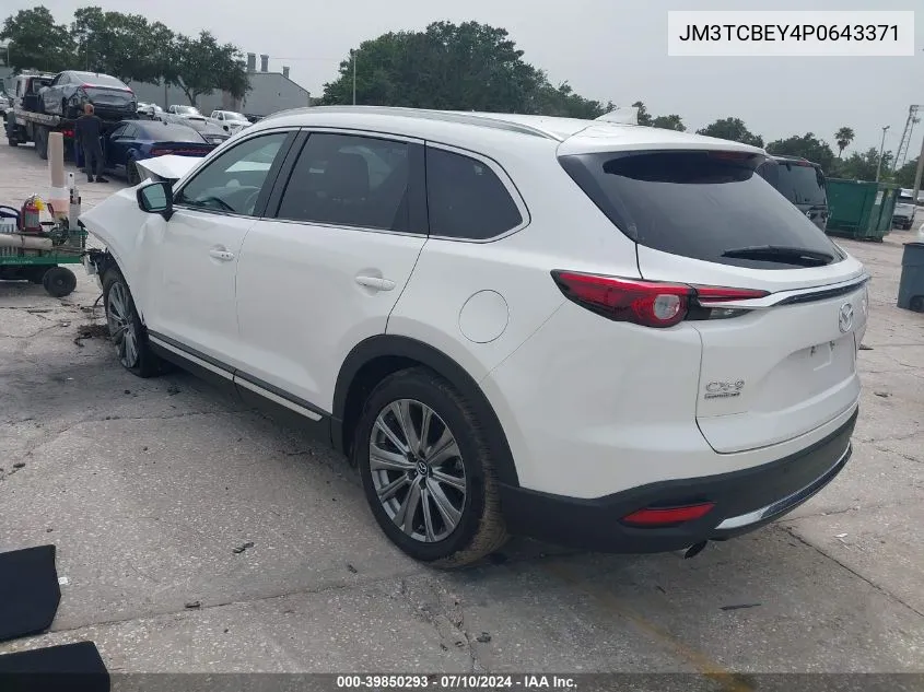 2023 Mazda Cx-9 Signature VIN: JM3TCBEY4P0643371 Lot: 39850293