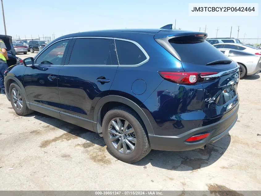 2023 Mazda Cx-9 Touring VIN: JM3TCBCY2P0642464 Lot: 39851247