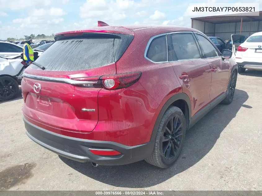 2023 Mazda Cx-9 Touring Plus VIN: JM3TCBAY7P0653821 Lot: 39976566