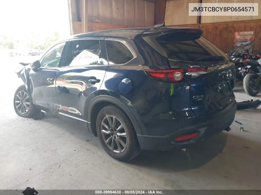 2023 Mazda Cx-9 Touring VIN: JM3TCBCY8P0654571 Lot: 39994630