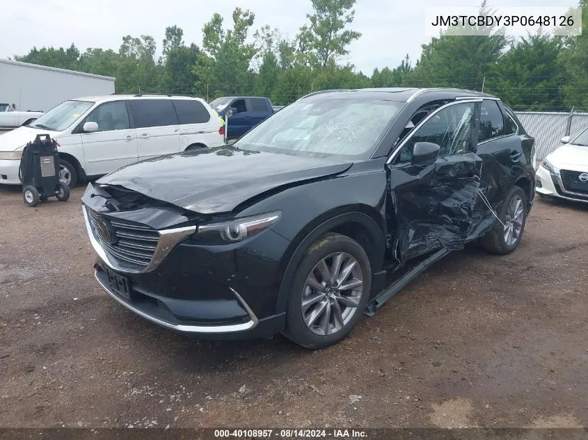 2023 Mazda Cx-9 Grand Touring VIN: JM3TCBDY3P0648126 Lot: 40108957