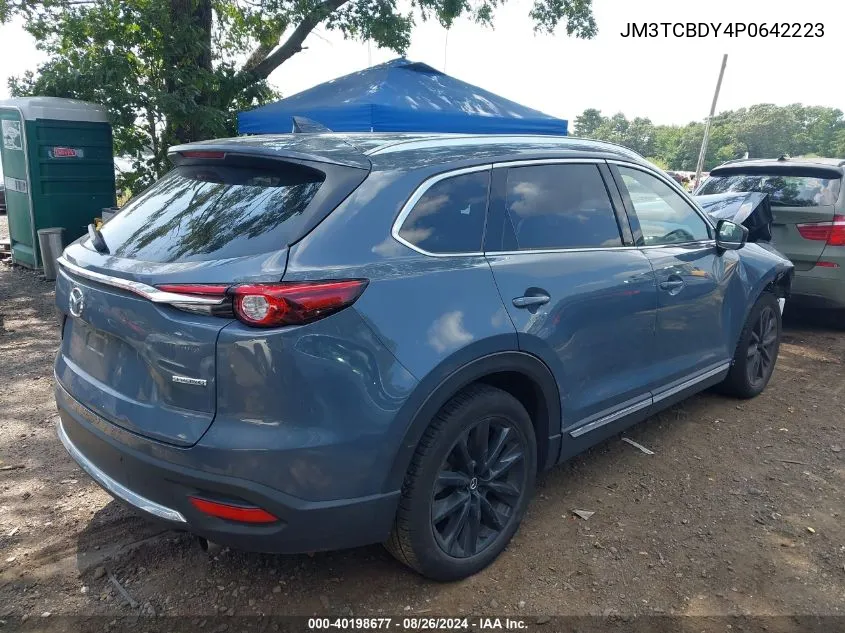 2023 Mazda Cx-9 Carbon Edition VIN: JM3TCBDY4P0642223 Lot: 40198677