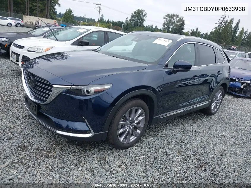 2023 Mazda Cx-9 Grand Touring VIN: JM3TCBDY0P0633938 Lot: 40335610