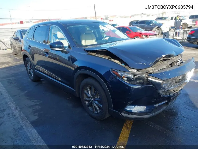 2023 Mazda Cx-9 Touring VIN: JM3TCBCYXP0635794 Lot: 40883912