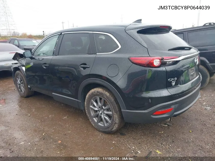 2023 Mazda Cx-9 Touring VIN: JM3TCBCY8P0644039 Lot: 40894581