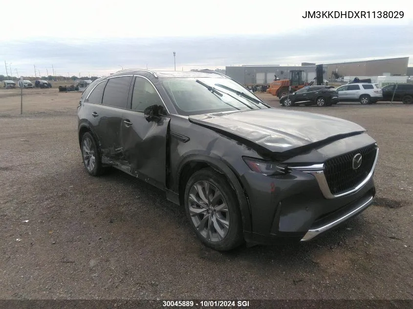 2024 Mazda Cx90 VIN: JM3KKDHDXR1138029 Lot: 30045889