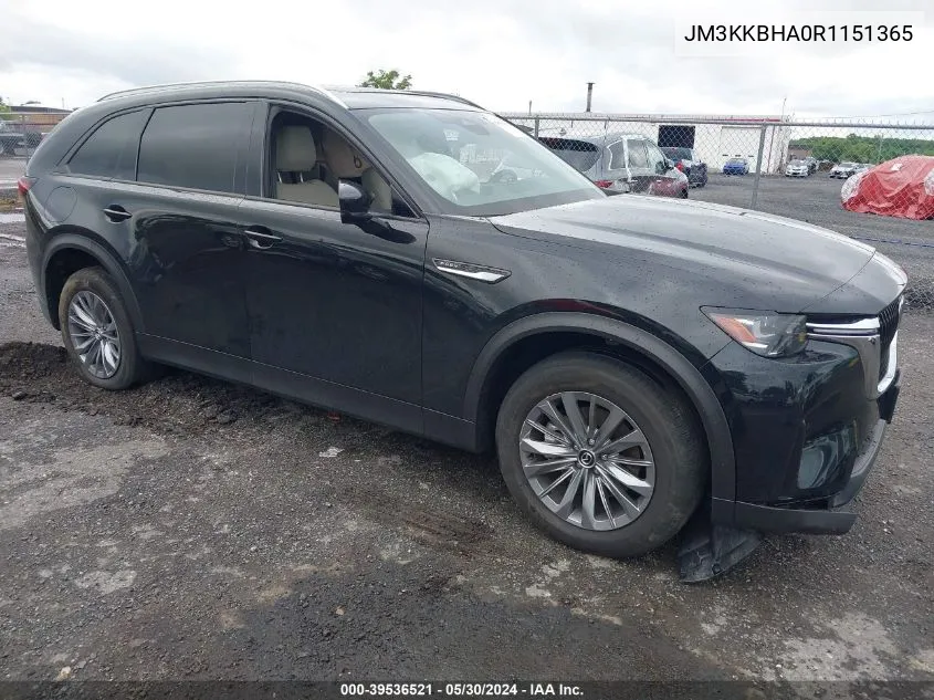 JM3KKBHA0R1151365 2024 Mazda Cx-90 Phev Preferred