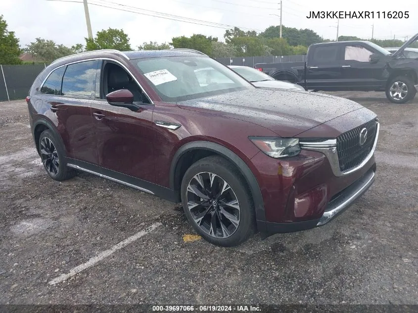 2024 Mazda Cx-90 Phev Premium Plus VIN: JM3KKEHAXR1116205 Lot: 39697066