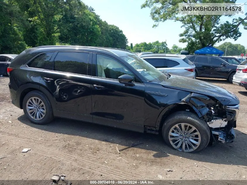 2024 Mazda Cx-90 Preferred VIN: JM3KKBHD2R1164578 Lot: 39704810