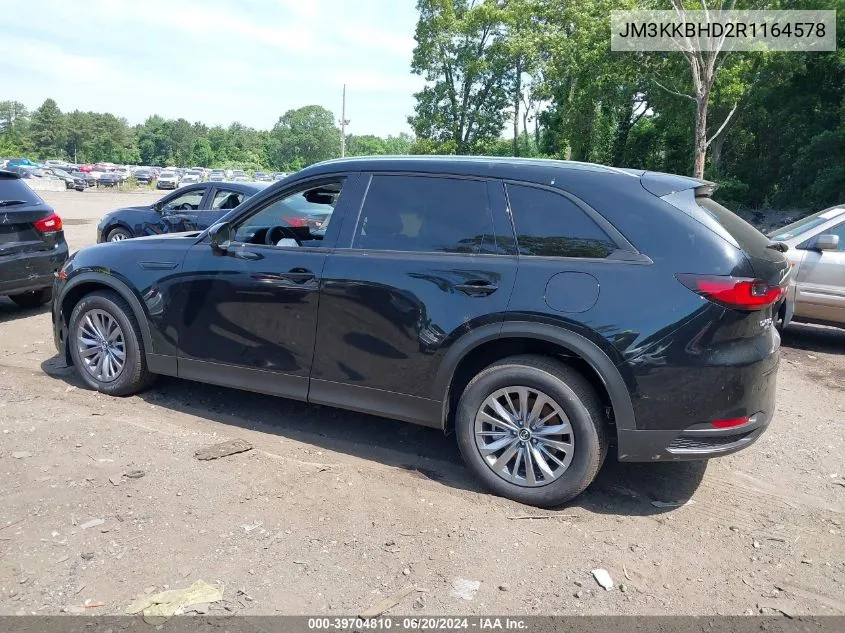 2024 Mazda Cx-90 Preferred VIN: JM3KKBHD2R1164578 Lot: 39704810