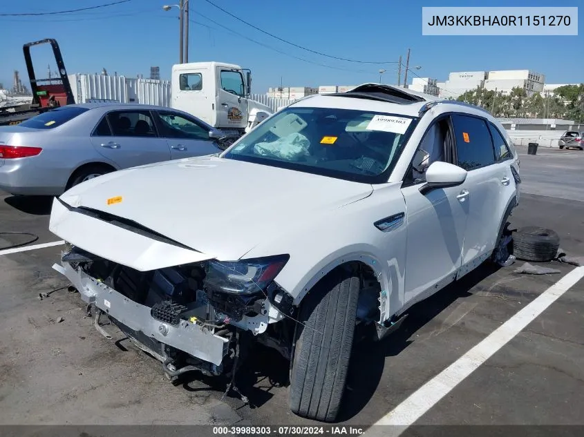 JM3KKBHA0R1151270 2024 Mazda Cx-90 Phev Preferred