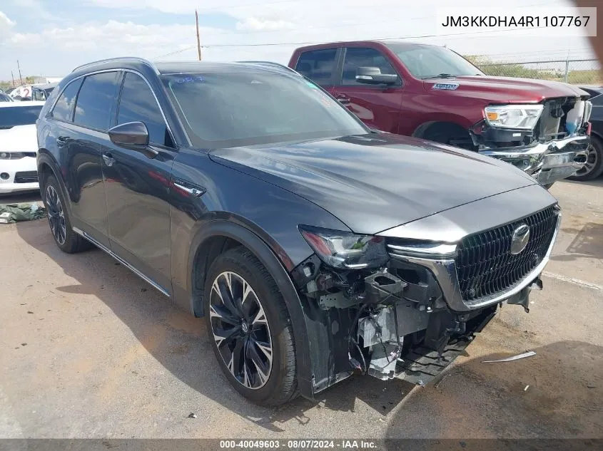 2024 Mazda Cx-90 Phev Premium VIN: JM3KKDHA4R1107767 Lot: 40049603