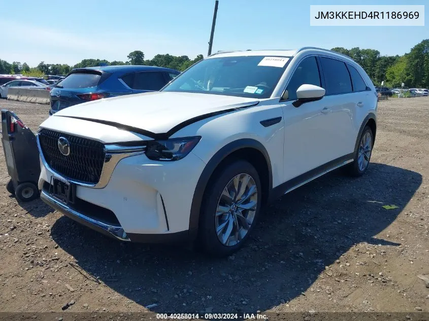 2024 Mazda Cx-90 3.3 Turbo Premium Plus VIN: JM3KKEHD4R1186969 Lot: 40258014