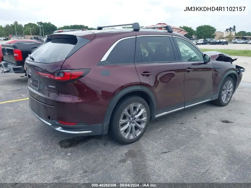 2024 Mazda Cx-90 Premium VIN: JM3KKDHD4R1102157 Lot: 40260306