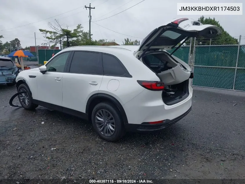 2024 Mazda Cx-90 Preferred VIN: JM3KKBHDXR1174503 Lot: 40357115