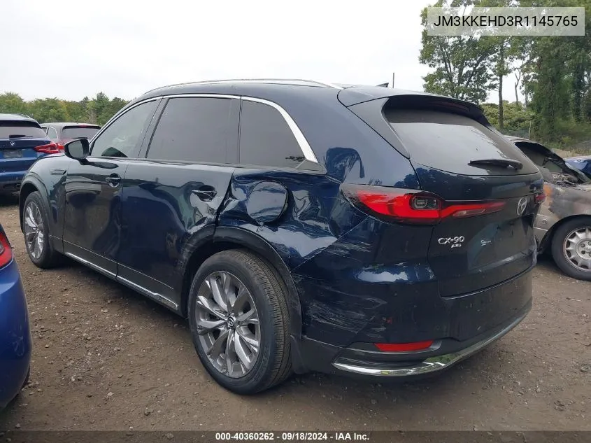 2024 Mazda Cx-90 Premium Plus VIN: JM3KKEHD3R1145765 Lot: 40360262