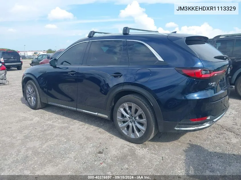 2024 Mazda Cx-90 Premium Plus VIN: JM3KKEHDXR1113329 Lot: 40376597