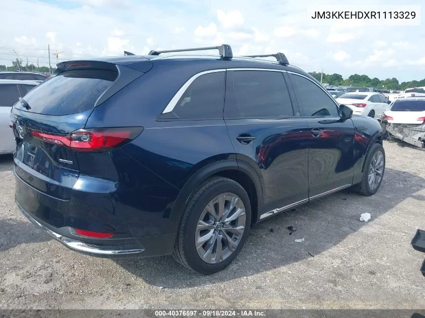 2024 Mazda Cx-90 Premium Plus VIN: JM3KKEHDXR1113329 Lot: 40376597