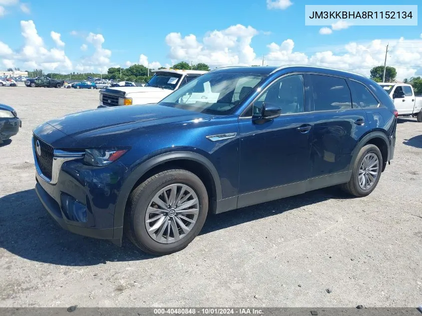 2024 Mazda Cx-90 Preferred VIN: JM3KKBHA8R1152134 Lot: 40480848