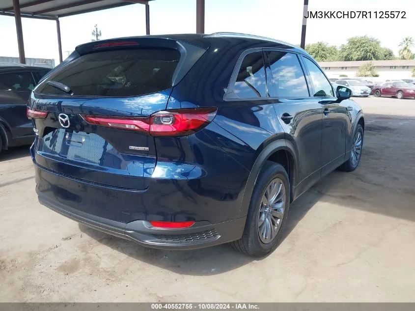 2024 Mazda Cx-90 Preferred Plus VIN: JM3KKCHD7R1125572 Lot: 40552755