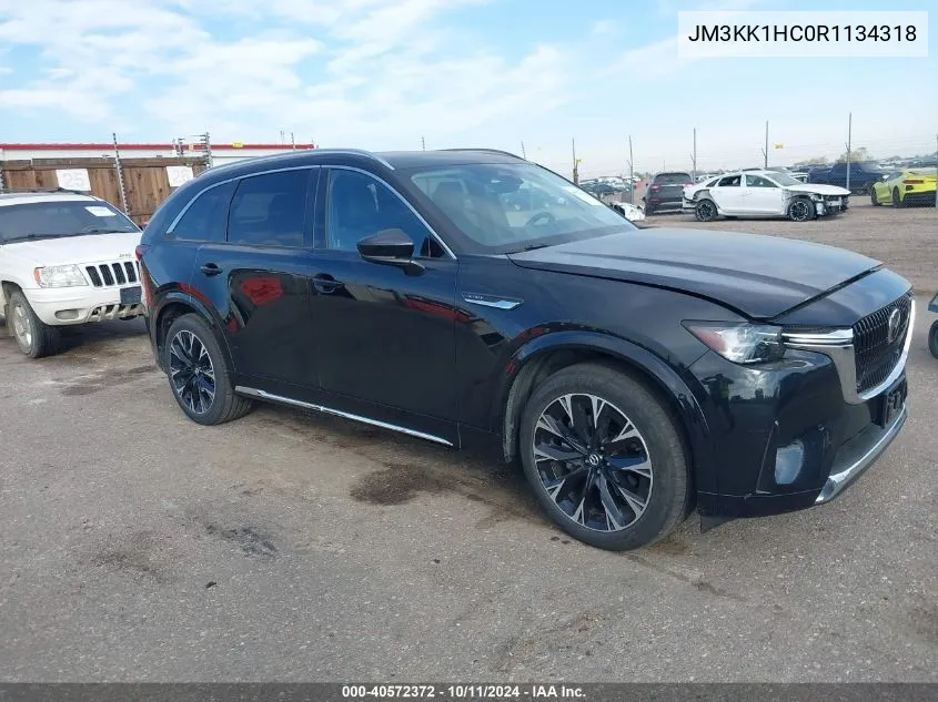 2024 Mazda Cx-90 3.3 Turbo S VIN: JM3KK1HC0R1134318 Lot: 40572372