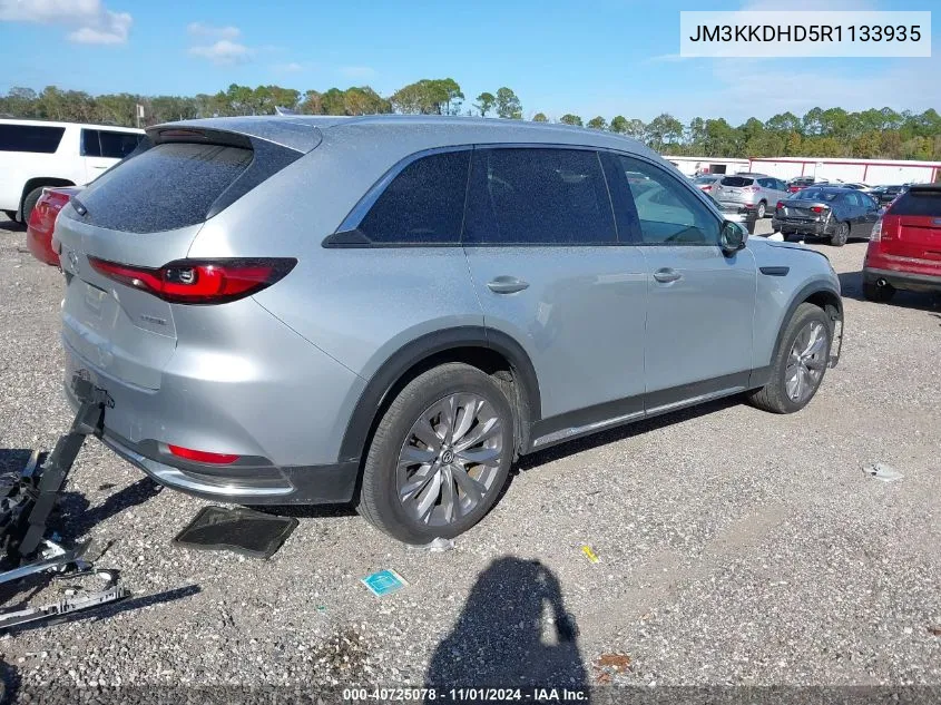 2024 Mazda Cx-90 3.3 Turbo Premium VIN: JM3KKDHD5R1133935 Lot: 40725078