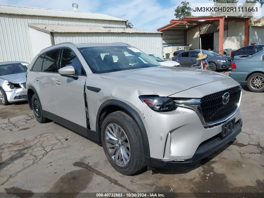 2024 Mazda Cx-90 3.3 Turbo Preferred Plus VIN: JM3KKCHD2R1111661 Lot: 40732883