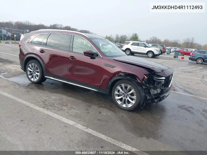 2024 Mazda Cx-90 3.3 Turbo Premium VIN: JM3KKDHD4R1112493 Lot: 40833607