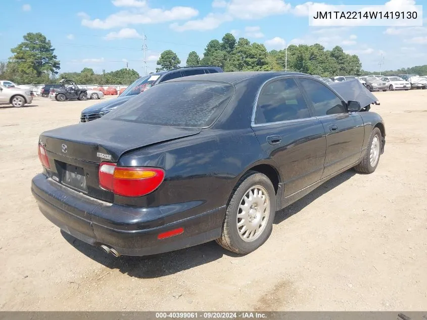 1998 Mazda Millenia VIN: JM1TA2214W1419130 Lot: 40399061