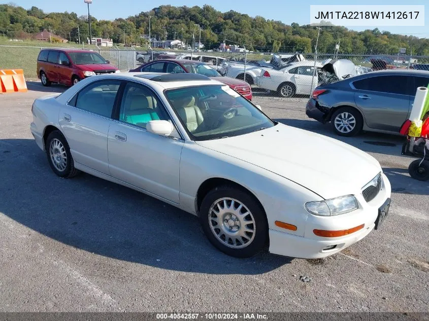 1998 Mazda Millenia VIN: JM1TA2218W1412617 Lot: 40542557