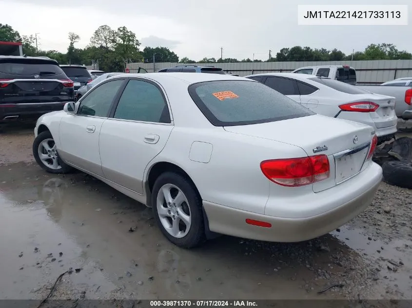 JM1TA221421733113 2002 Mazda Millenia P/Ps