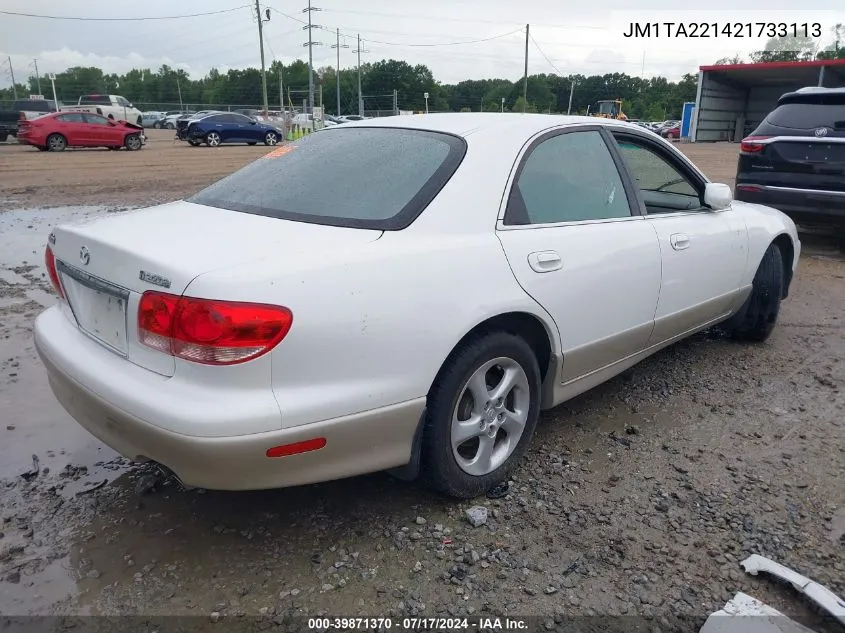 JM1TA221421733113 2002 Mazda Millenia P/Ps