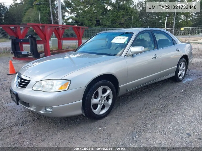 2002 Mazda Millenia P/Ps VIN: JM1TA221321732440 Lot: 40390216