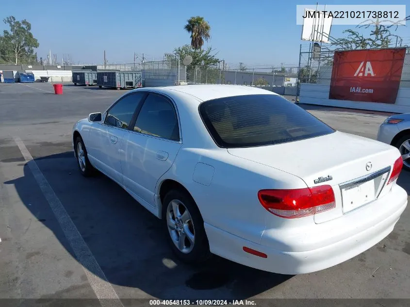 JM1TA221021738812 2002 Mazda Millenia P/Ps